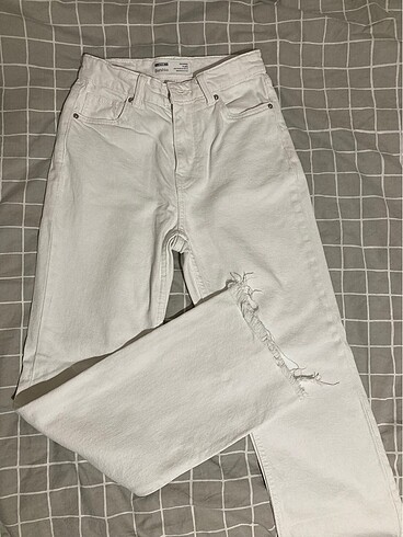 Bershka Beyaz Pantolon