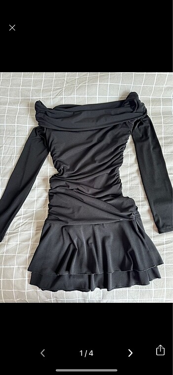 Bershka Siyah Elbise