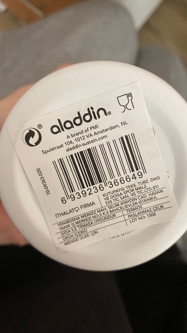 Aladdin Mocca Therma Beyaz Termos Mug 0.35l - Görsel 4