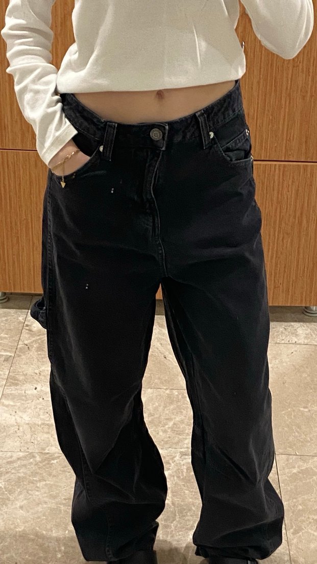 bershka siyah jean - Görsel 3