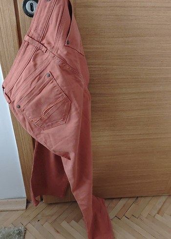 30 Beden turuncu Renk Mavi Jeans Pantolon