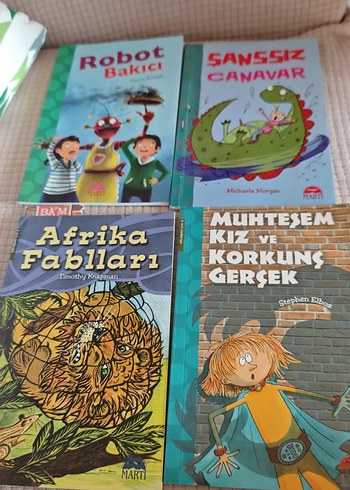Çocuklar için 4 Kitap Seti