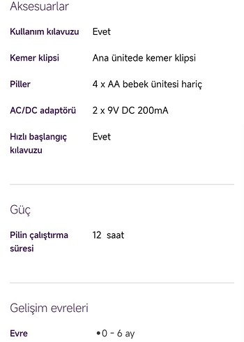 Philips Bebek telsizi - Görsel 8