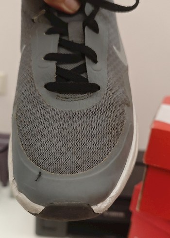 Gri nike Erkek Spor Ayakkabı Bağcıkları - Görsel 7