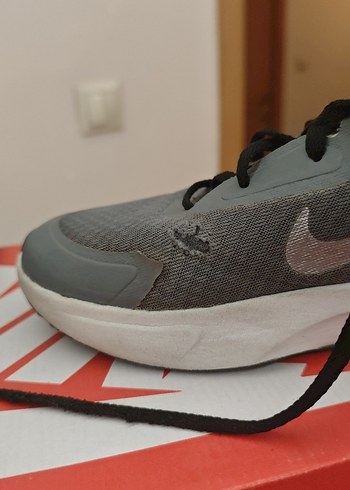 Gri nike Erkek Spor Ayakkabı Bağcıkları - Görsel 4