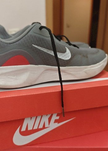 Gri nike Erkek Spor Ayakkabı Bağcıkları - Görsel 2