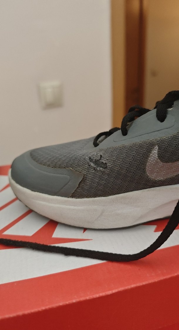 Gri nike Erkek Spor Ayakkabı Bağcıkları - Görsel 4