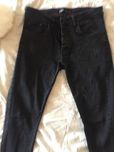 Erkek siyah kot pantalon