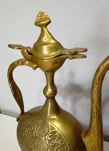 Beden Çok ağır çok asil çok güzel pirinç ibrik