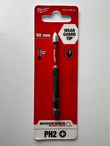 MİLWAUKEE SHOCKWAVE IMPACK 90MM PH2