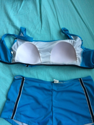 Diğer Mavi bikini