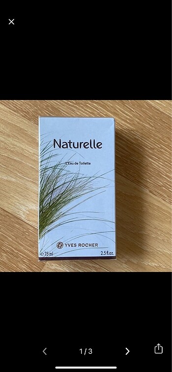 Yves rocher naturelle kadın parfüm