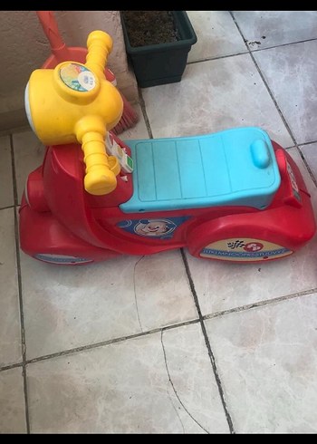 Renkli Kırmızı Çocuk Scooter'ı - Görsel 3