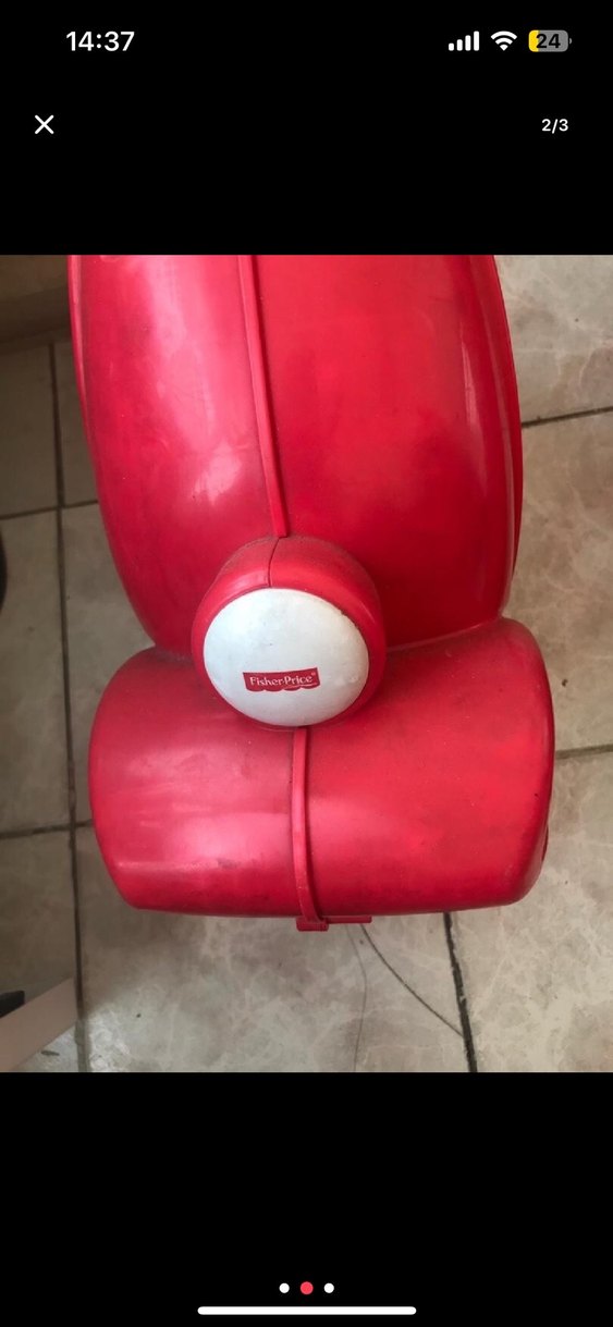 Renkli Kırmızı Çocuk Scooter'ı - Görsel 2