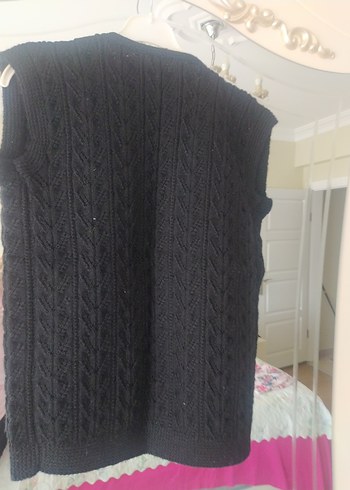 Kadın Siyah Boğazlı Triko Süveter