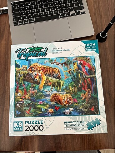 Ks games 2000 parça puzzle