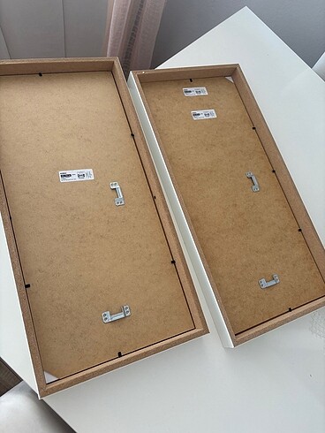 2 adet Ikea kolaj çerçeve