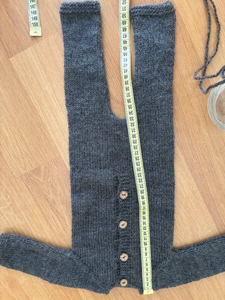 Diger Gri Örgü Bebek Tulum ve Bere Seti - Görsel 2