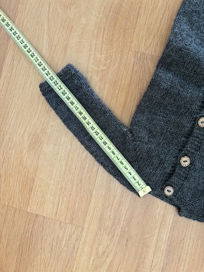 Diger Gri Örgü Bebek Tulum ve Bere Seti - Görsel 5