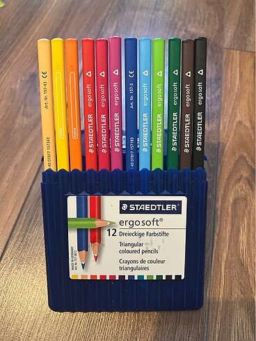  Beden Staedtler Ergo Soft 12 li Kuru Boya