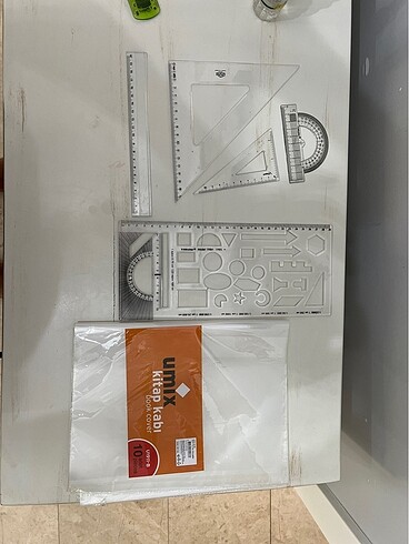Cetvel ve Defter kabı