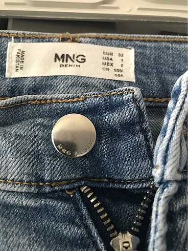 32 Beden mavi Renk Mango jean