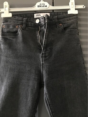 Zara siyah jean pantolon