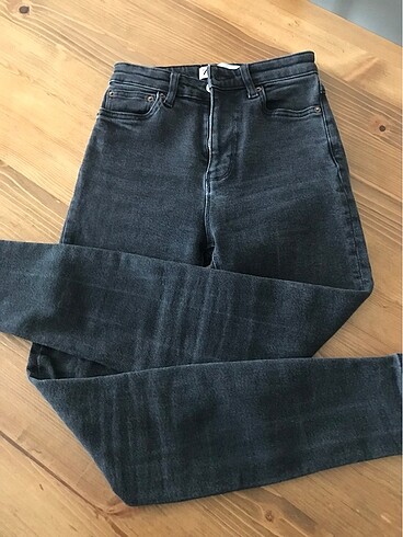 32 Beden Zara siyah jean pantolon