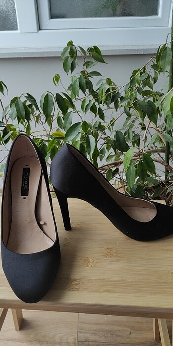Zara marka 38 numara kumaş siyah