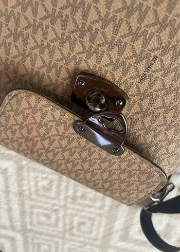 Bej Desenli Deri Kadın Çanta - Görsel 8