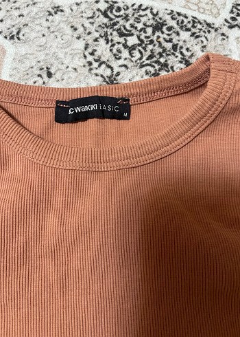 Kadın Kahverengi Mini Kısa Kesim Atlet - Görsel 5