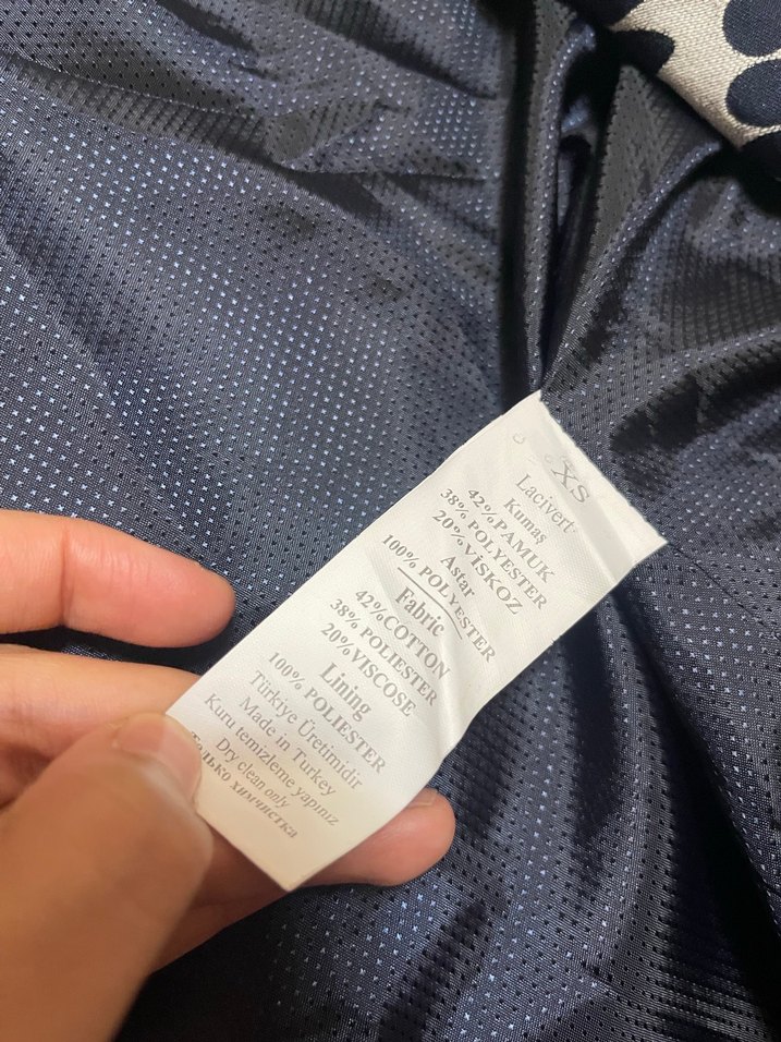 Adil kadın ceket blazer ceket - Görsel 4