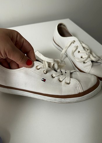 Beyaz Kadın Günlük Spor Ayakkabı - Görsel 2