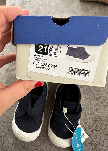 Erkek Bebek İlk Adım Ayakkabısı vicco Bantlı - Görsel 2