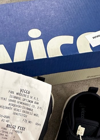 Erkek Bebek İlk Adım Ayakkabısı vicco Bantlı - Görsel 3