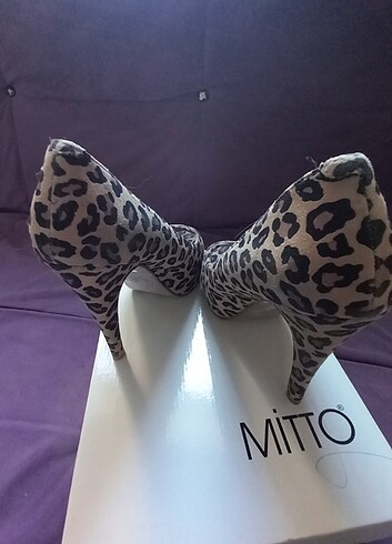 38 Beden Mango leopar ayakkabi
