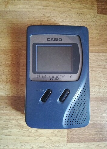 Casio TV600 Mini, Renkli Cep Tv Televizyon. 