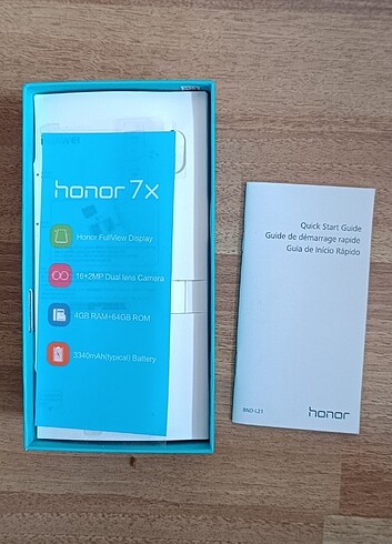 Beden Honor 7x 4gb Ram-64Gb Hafıza 4.5G.Kutulu