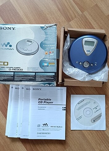 SIFIR Sony Kutulu Discman.NE300