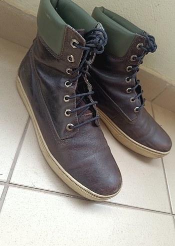 Timberland 45 5 Natural Deri Bot