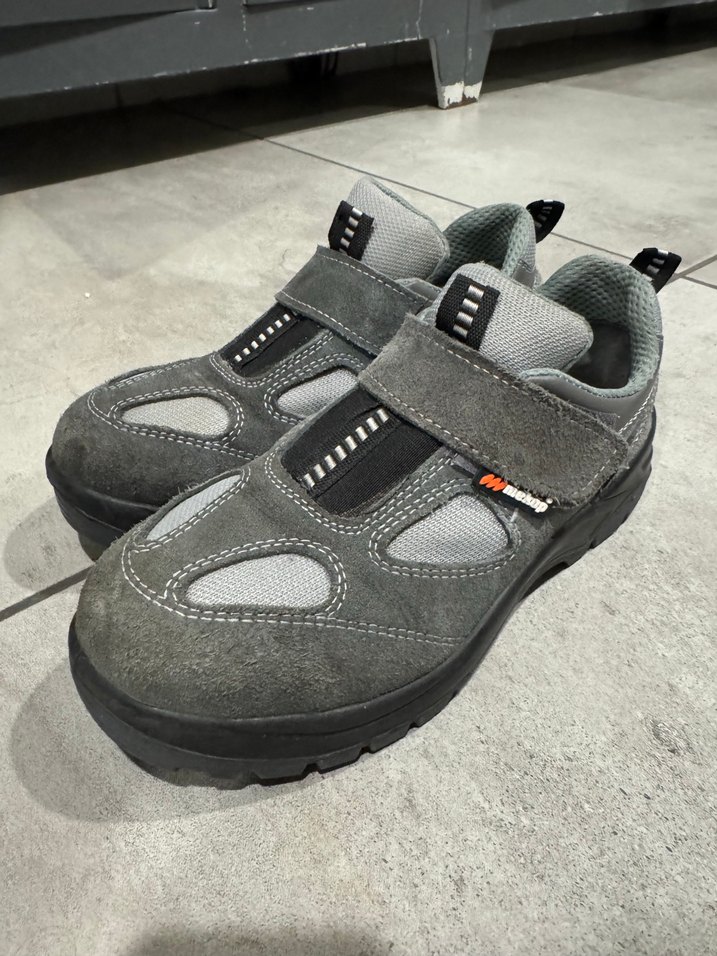 Gri bayan mekap iş ayakkabısı - Görsel 3