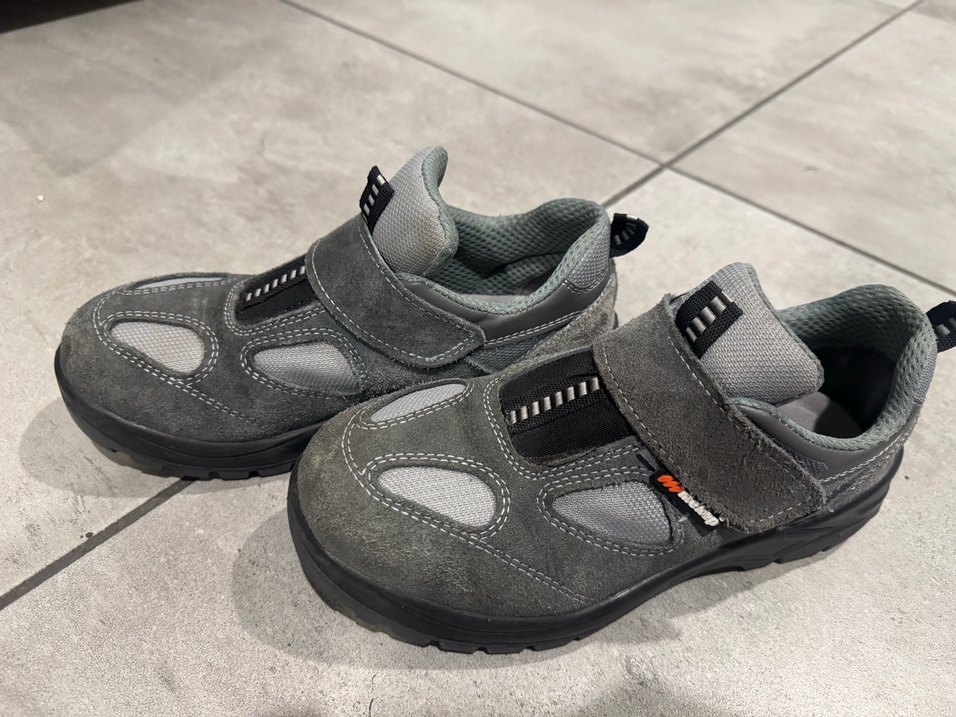 Gri bayan mekap iş ayakkabısı - Görsel 4