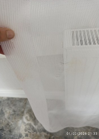 Beyaz düz perde - Görsel 2