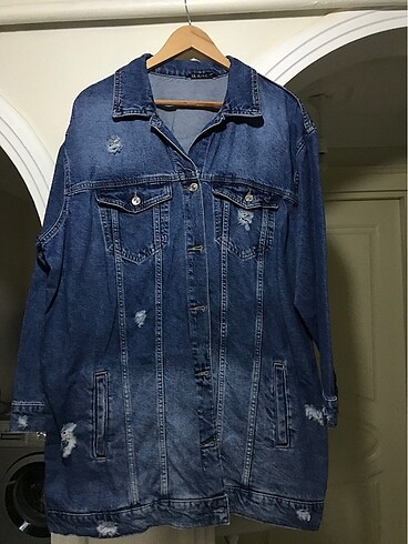 46 Beden Oversize kot ceket