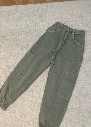 Haki kargo pantalon