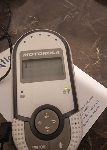 Motorola Beyaz Bebek Monitörü - Görsel 4