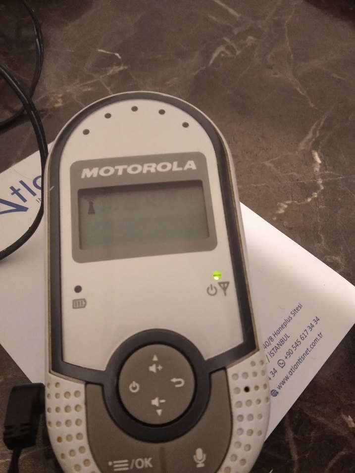 Motorola Beyaz Bebek Monitörü - Görsel 4