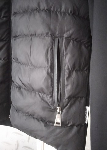 Moncler Moncler Siyah Fermuarlı Erkek Mont