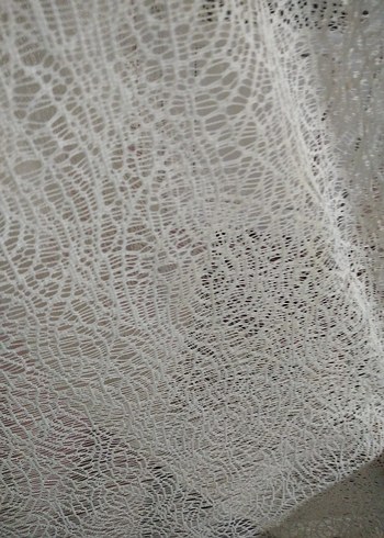 krem  Tül Perde - Görsel 6