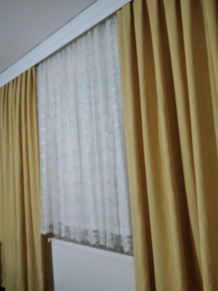 Karaca hardal sarısı fon perde - Görsel 2